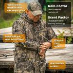 Realtree Men's Edge Camo Insulated Hunting Parka - Waterproof Winter Jacket M