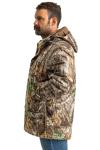 Realtree Men's Edge Camo Insulated Hunting Parka - Waterproof Winter Jacket M