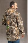 Realtree Men's Edge Camo Insulated Hunting Parka - Waterproof Winter Jacket M