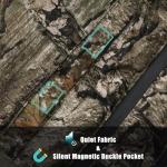 UIIHUNT Hunting Clothes for Men with Face Mask, Silent Waterproof Camo Jacket & Pants, Warm Hunting Suit for Cold Weather (US, Alpha, Large, Regular, Regular, Dead Tree Camo)