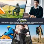 Alvada Warm Thermal Wool Socks for Winter Moisture Wicking and Breathable Cozy Boot Socks Charcoal ML