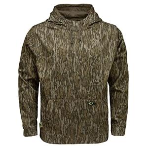 Mossy Oak Mens Camo Hunting Hoodie Performance Fleece