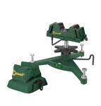 Caldwell The Rock Deluxe Front Rest Combo Adjustable Ambidextrous Rifle Shooting Rest with Front and Rear Rest for Shooting and Sighting In