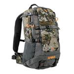 SPIKA Hunting Backpacks for Men, 25L Camo Hunting Day Pack with Water Bladder, Removable Waist Belt, Rifle Holder, Internal Ammo Storage and Rain Cover