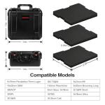 9mm Ammo Box Storage Case: Waterproof Ammo Case Organizer, Durable Ammunition Carrying Boxes for 9mm Luger, 9x19mm, .380ACP, .45, .22LR, .223, 5.56 Ammo Boxes for Can for Pistol Gun & Handgun Ammos