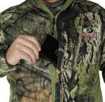 EHG Elite Berber Fleece Kenai Camo Quiet Hunting Jacket (MO Break Up Country, S)