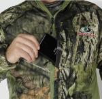EHG Elite Berber Fleece Kenai Camo Quiet Hunting Jacket (MO Break Up Country, S)