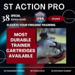 10-Pack Inert .38 Special Safety Trainer Rounds