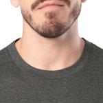 Realtree Men's Short Sleeve Graphic Performance Tee, Moisture Wicking Lightweight T-Shirt for Hunting and Outdoor Lifestyle, Black/Half & Half, Large