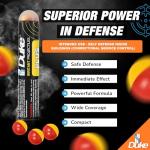 Duke Plus Non Lethal 68 Caliber Self Defense Balls - 68 Caliber Projectiles, 68 Cal Ammo, Pepper Spray Ammo, Non Lethal Ammo, Pepper Gas Spray Rounds, Pepperspray Projectiles- 5% PAVA - 7 Count