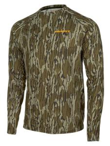 Muddy Outdoors Men's TRX Base Layer Shirt Mossy Oak Bottomland Large
