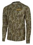 Muddy Outdoors Men's TRX Base Layer Shirt Mossy Oak Bottomland Large