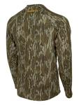 Muddy Outdoors Men's TRX Base Layer Shirt Mossy Oak Bottomland Large