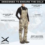 Arctix Men's Essential Insulated Bib Overalls, Realtree Max-5 Camo, Medium/32" Inseam