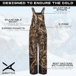 Arctix Kids Insulated Snow Bib Overalls, Realtree Max-5 Camo, Large