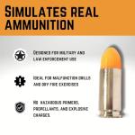 ST Action Pro 9mm Orange Dummy Rounds - 10 Pack
