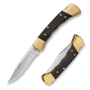 Buck 110 Folding Hunter Knife with Sheath