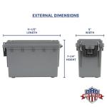 Sheffield Ammo Storage Box - Water and Dust Resistant