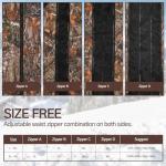 GVDV Heated Vest for Men for Hunting with Battery Pack,Camo Size Adjustable Heated Jacket, 8 Heating Zones, L-3XL