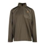 Browning Men's A0006052 Porter 1/4 Zip - Large - Black Olive