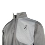 Browning Men's A0006052 Porter 1/4 Zip - Large - Black Olive