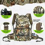 TIDEWE Waterproof Camo Hunting Backpack with Rain Cover