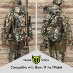 TIDEWE Waterproof Camo Hunting Backpack with Rain Cover