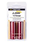 AZOOM 12 Gauge Snap Caps - Red, 2 Count