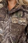 Realtree Women's APX Camo Water Resistant Insulated Parka – Unstoppable Cold Weather Hunting Jacket, Ultra-Quiet & Rugged | Size L