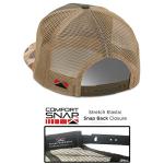 Paramount Outdoors Wood Duck Trucker Rope Cap Mesh Back Vintage Waterfowl Duck Hunting Cap in Olive Throwback Camo