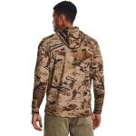 Under Armour Mens Expanse Camo Hoodie | Lightweight Breathable Fleece | Kangaroo Pocket for Hunting or Casual Wear