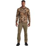 Under Armour Mens Expanse Camo Hoodie | Lightweight Breathable Fleece | Kangaroo Pocket for Hunting or Casual Wear