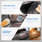 KEMIMOTO UTV Tool Bag and Gun Holder Rack