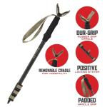 Allen Company Adjustable Monopod Shooting Stick and Gun Rest