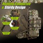 TIDEWE 5500cu Hunting Backpack with Frame and Rain Cover