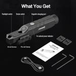 Tactical 1600 Lumens Rifle Flashlight with Pressure Switch