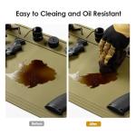 OneTigris Gun Cleaning Mat Rifle Pistol Gun Mat with Magnetic Dots, Non-Slip Oil Resistant Brown (36.0" x11.9")