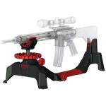 Birchwood Casey Foxtrot Rifle & Pistol Shooting Rest - Comfortable Durable Adjustable Gun Rest with Non-Marring Material & Detachable Rear Rest - Fits Most Rifles