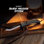 OUTDOOR EDGE 3.5" RazorLite EDC Knife. Pocket Knife with Replaceable Blades and Clip. Perfect For Hunting and Skinning Deer. Gray with 6 Blades