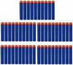 200 Nerf N Strike Blaster Compatible Dart Bullets,200Pcs Nerf Bullet Refill Darts Ammo Premium Foam Bullets Pack Compatible for Nerf N-Strike Elite Guns