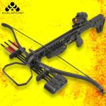Avalanche Hellhound Recurve Crossbow | Scope, Bolts, Cocking Rope, Quiver Included | 175-Lb Draw Weight | 255 Fps with 16" Aluminum Arrow | Adjustable Composite Butt Stock | Scope Included