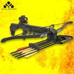 Avalanche Hellhound Recurve Crossbow | Scope, Bolts, Cocking Rope, Quiver Included | 175-Lb Draw Weight | 255 Fps with 16" Aluminum Arrow | Adjustable Composite Butt Stock | Scope Included