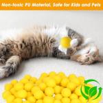 POKONBOY 300 Rounds Refill Pack Balls Ammo Compatible with Nerf Rival Gun, Foam Bullet Ball Replacement Refill Pack for Blasters Guns