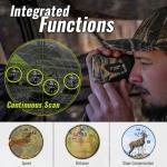 TIDEWE 700Y Camo Laser Rangefinder with Rechargeable Battery
