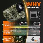 High Precision Hunting Range Finder - 656 Yards