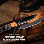 RazorLite EDC Knife with Replaceable Blades - Blaze Orange