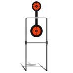 Highwild 3/8 Inch Thick Double Spinner Shooting Targets - Auto Reset Steel Target - for Centerfire Handguns Up to .44 Magnum