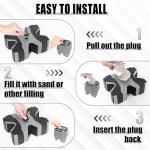 Pridefend Shooting Rest Non-Slip Block Bench Rest for Rifle and Pistol,Durable Construction and Surface Water Resistance Shooting Bench Rest for Shot Stabilization and Sighting in Rifles