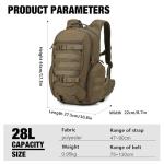 Mardingtop Tactical Molle Backpack for Hunting & Camping