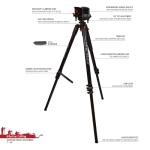 BOG DeathGrip Lightweight Aluminum Tripod for Hunting